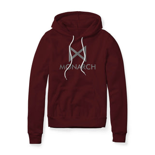 Monarch Logo (Gray) : Godzilla and Kong MonsterVerse, Fleece Hoodie