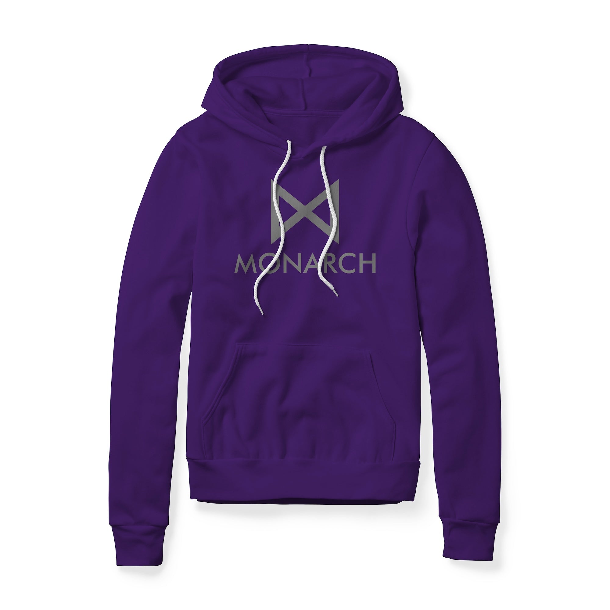 Monarch Logo (Gray) : Godzilla and Kong MonsterVerse, Fleece Hoodie