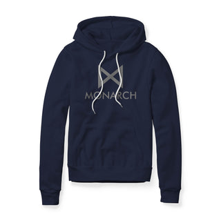 Monarch Logo (Gray) : Godzilla and Kong MonsterVerse, Fleece Hoodie