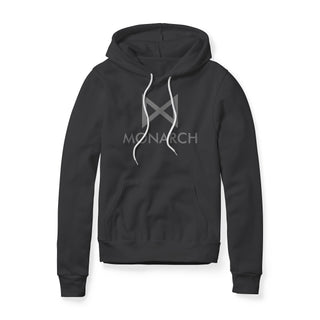 Monarch Logo (Gray) : Godzilla and Kong MonsterVerse, Fleece Hoodie