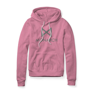 Monarch Logo (Gray) : Godzilla and Kong MonsterVerse, Fleece Hoodie