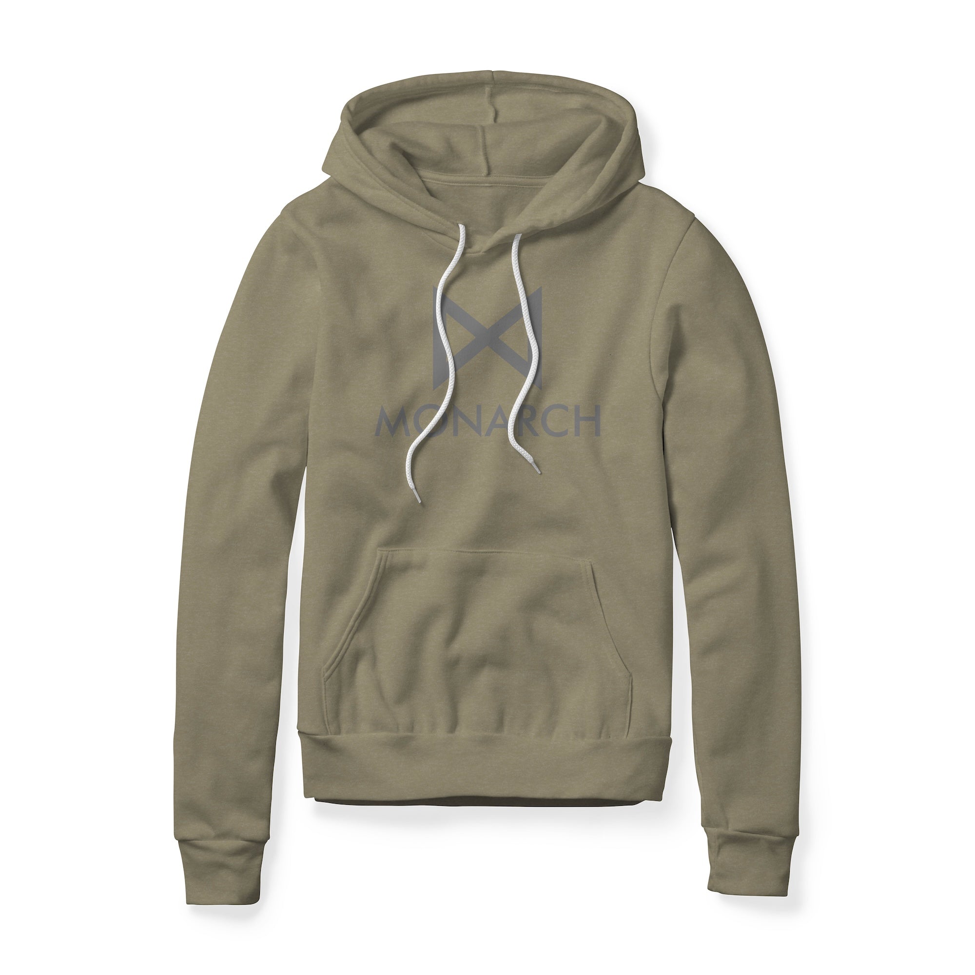 Monarch Logo (Gray) : Godzilla and Kong MonsterVerse, Fleece Hoodie