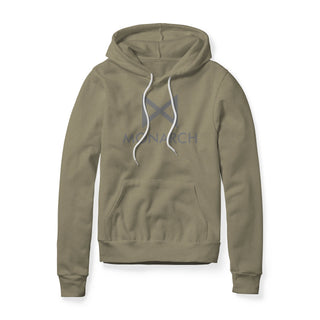Monarch Logo (Gray) : Godzilla and Kong MonsterVerse, Fleece Hoodie