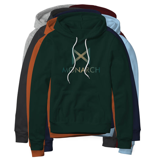 Monarch Logo (Gradient) : Godzilla and Kong MonsterVerse, Fleece Hoodie