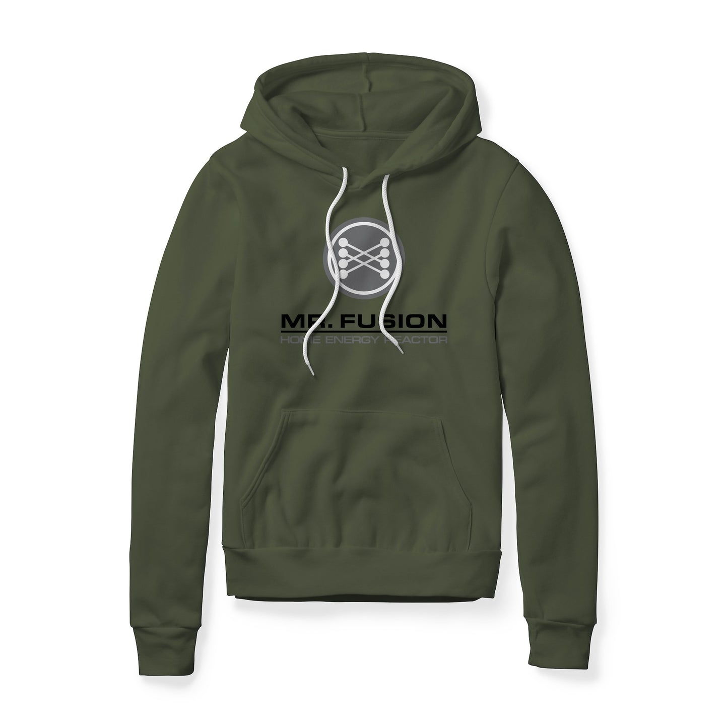 Mr. Fusion Logo : Back To The Future Movie, Fleece Hoodie