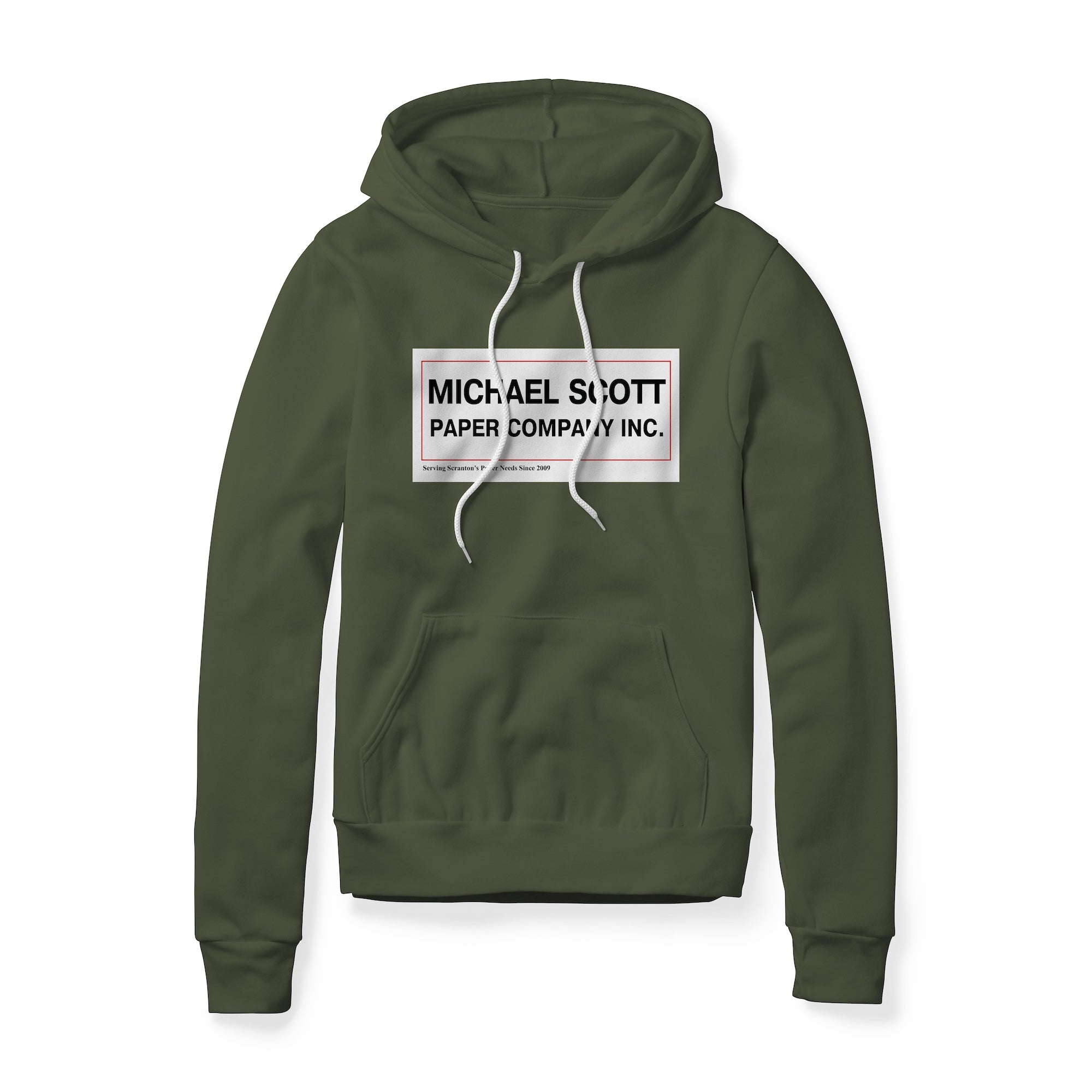 Michael Scott Paper Company Logo : The Office Show, Fleece Hoodie