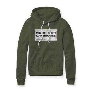 Michael Scott Paper Company Logo : The Office Show, Fleece Hoodie