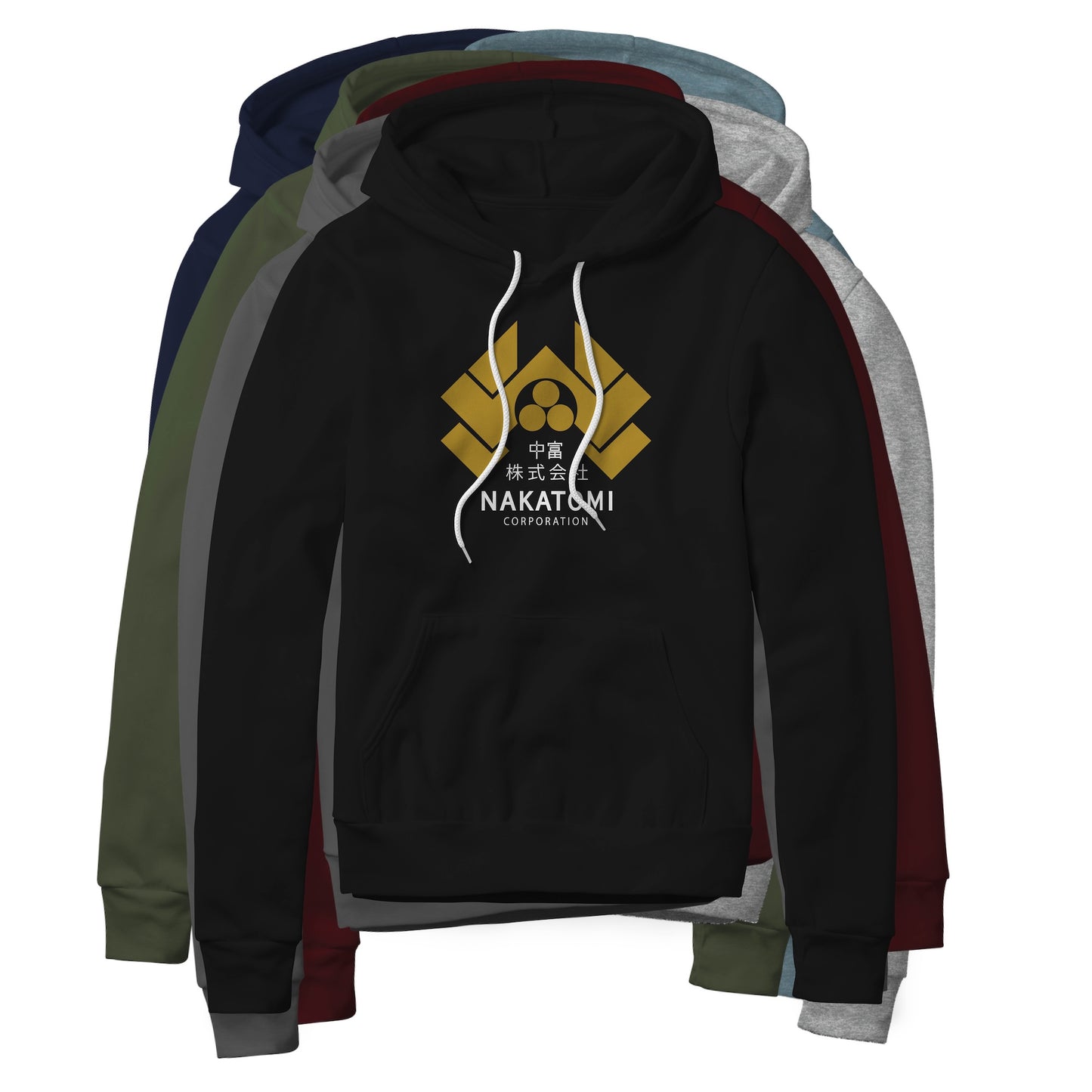 Nakatomi Corporation Logo : Die Hard Movie, Fleece Hoodie