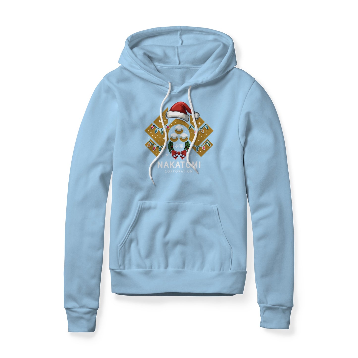 Nakatomi Corporation Logo (Christmas Edition) : Die Hard Movie, Fleece Hoodie