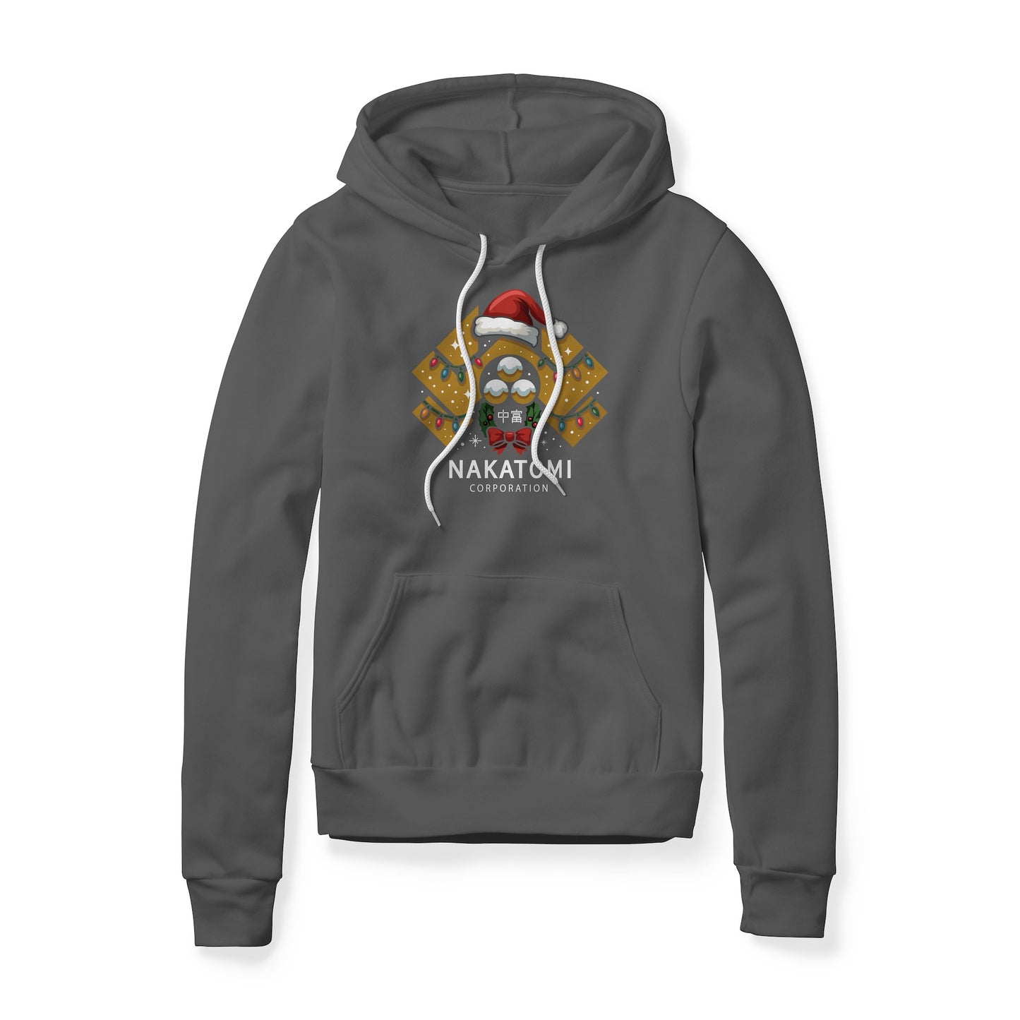 Nakatomi Corporation Logo (Christmas Edition) : Die Hard Movie, Fleece Hoodie