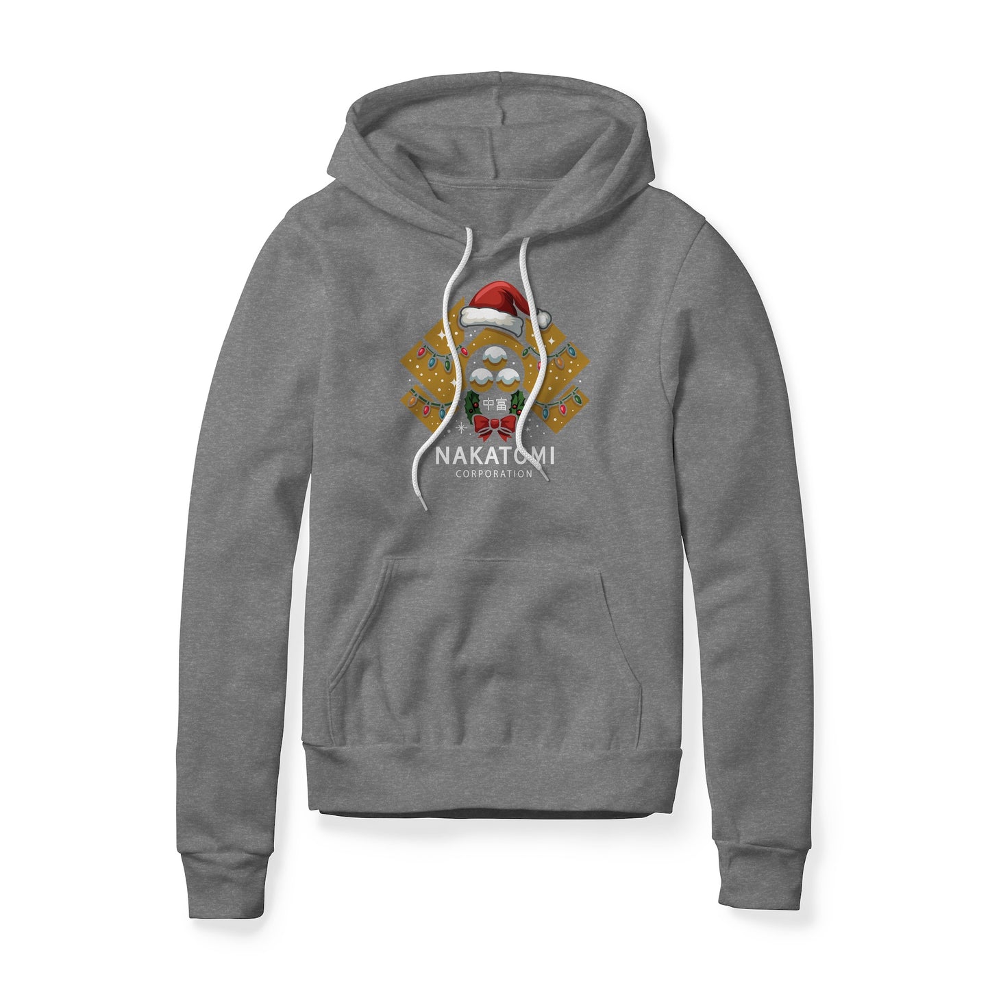 Nakatomi Corporation Logo (Christmas Edition) : Die Hard Movie, Fleece Hoodie