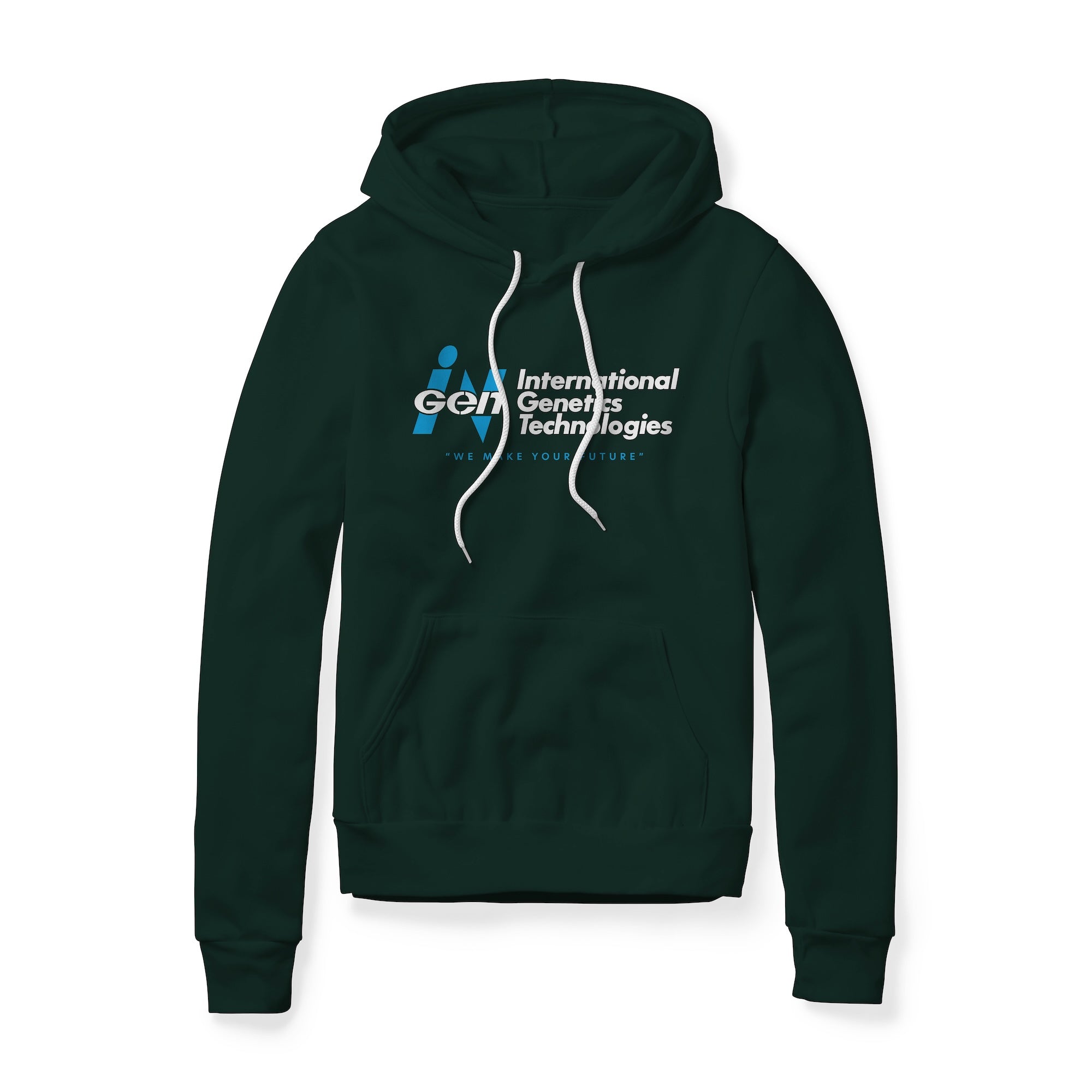 InGen Logo : Jurassic Park Movie, Fleece Hoodie