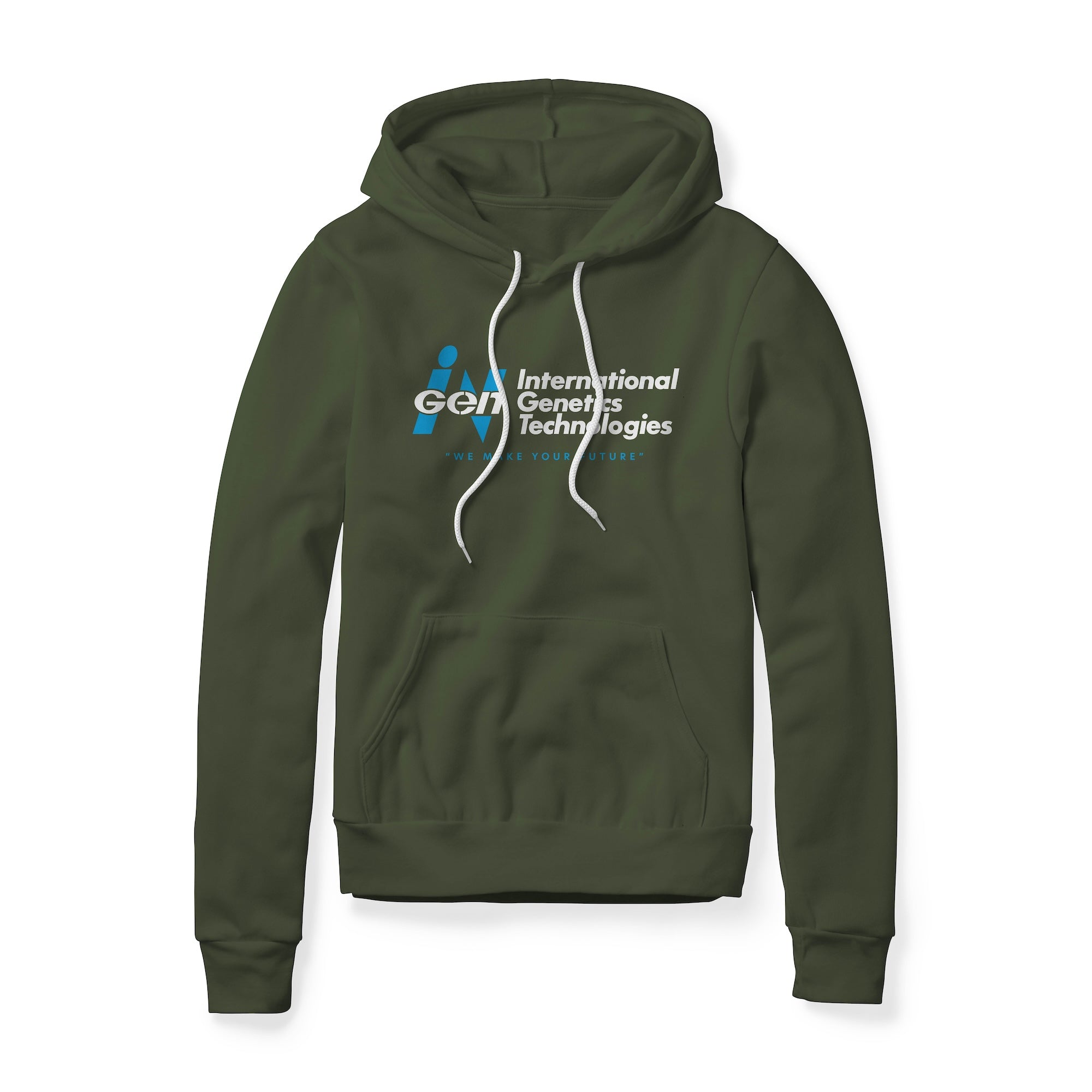 InGen Logo : Jurassic Park Movie, Fleece Hoodie