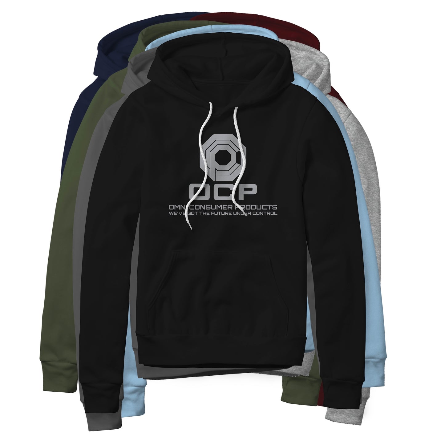 OCP Logo : RoboCop Movie, Fleece Hoodie