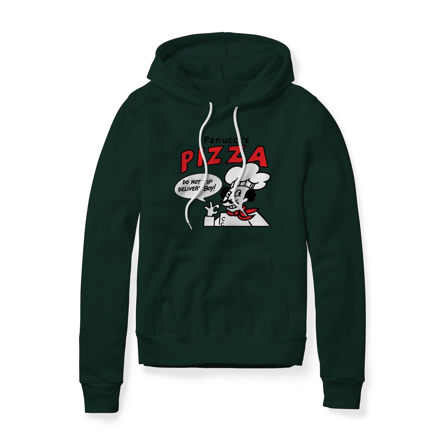Panucci's Pizza Logo : Futurama Show, Fleece Hoodie