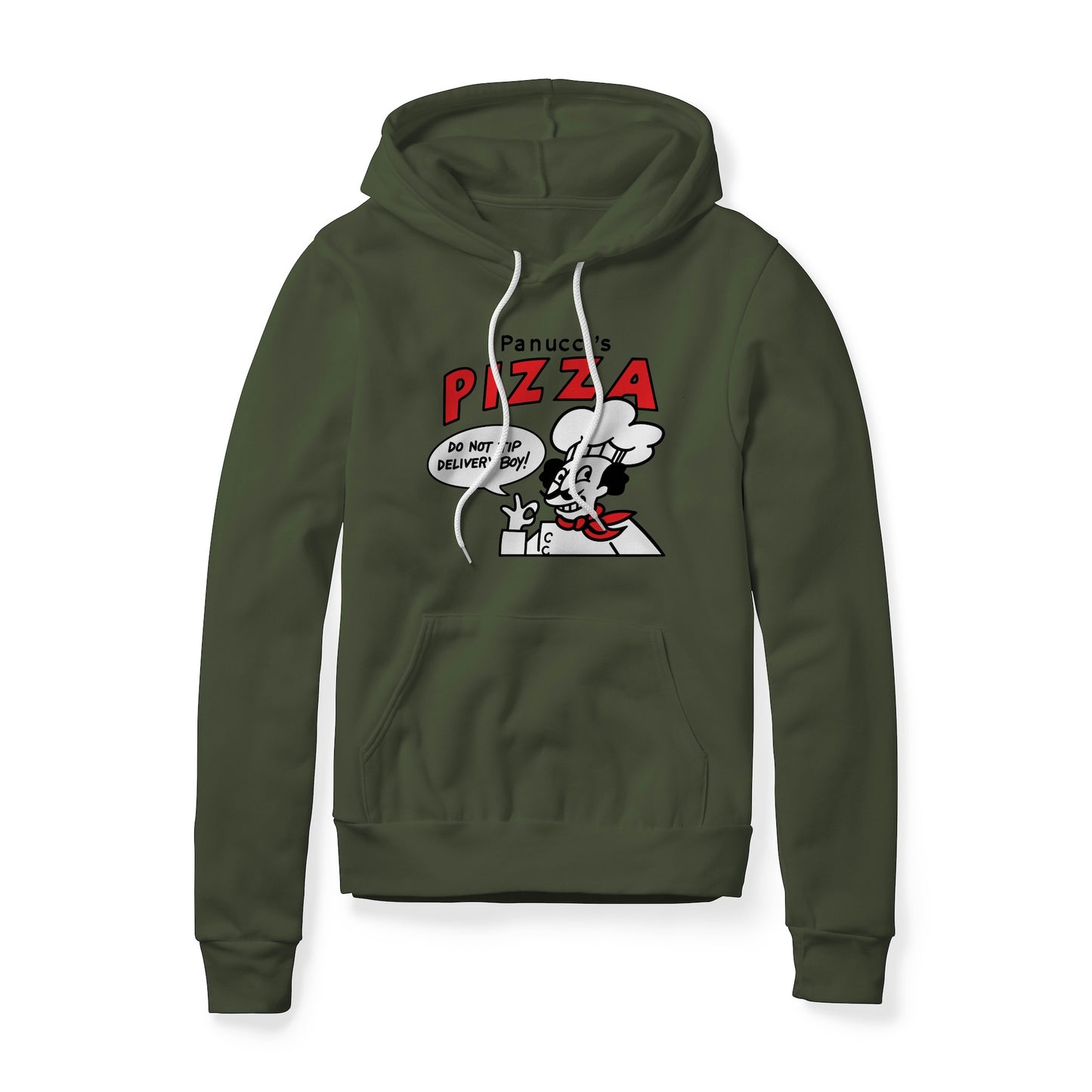 Panucci's Pizza Logo : Futurama Show, Fleece Hoodie