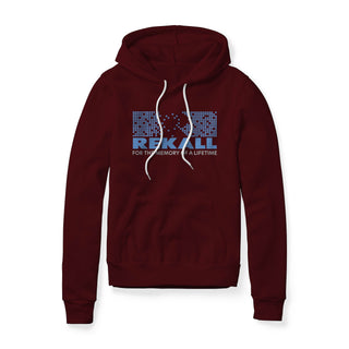 Rekall Logo : Total Recall Movie, Fleece Hoodie