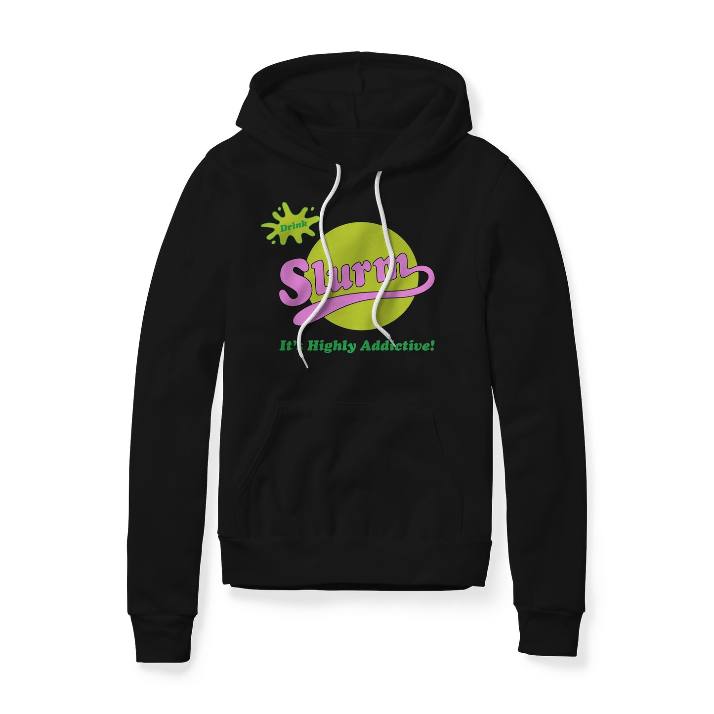 Slurm Logo : Futurama Show, Fleece Hoodie