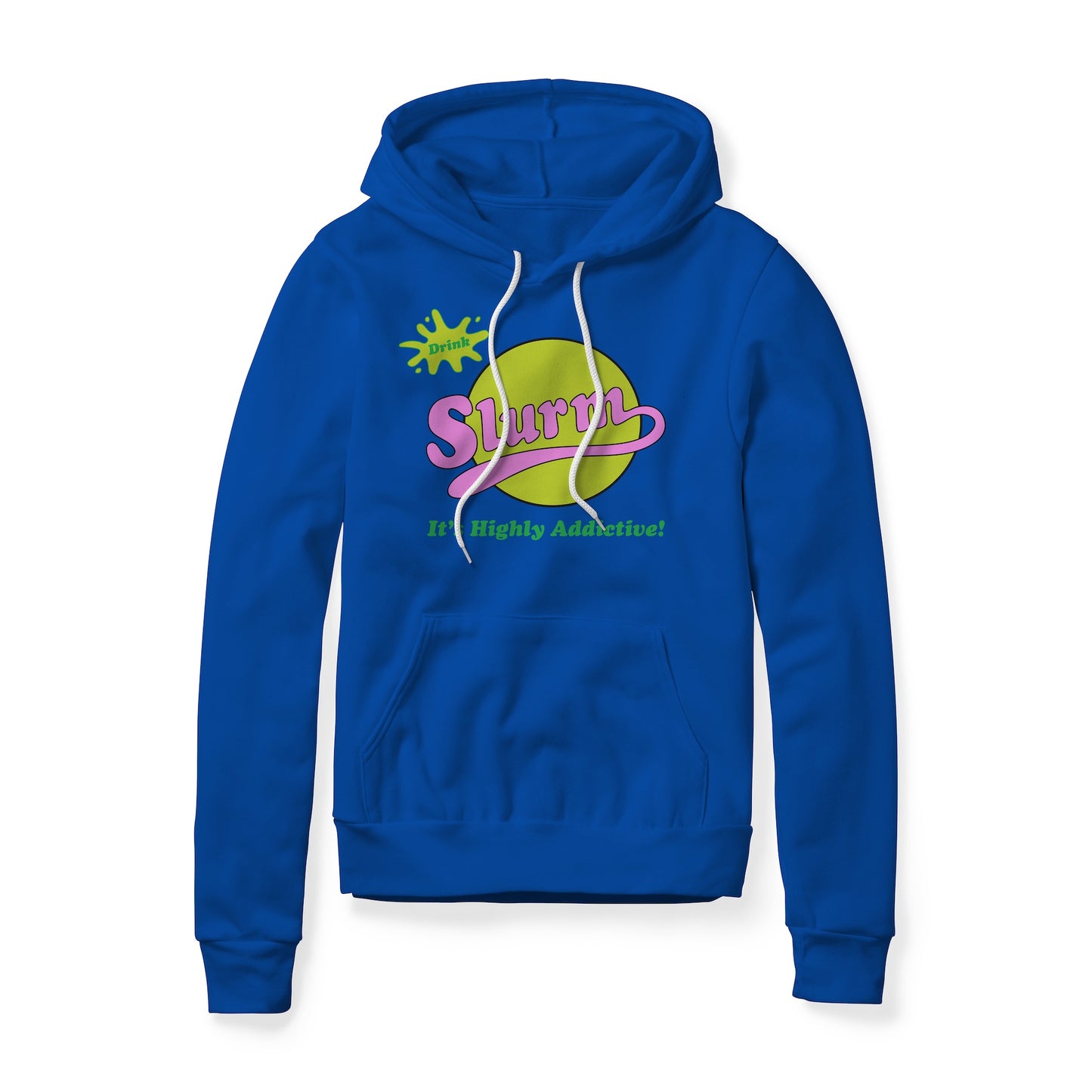 Slurm Logo : Futurama Show, Fleece Hoodie