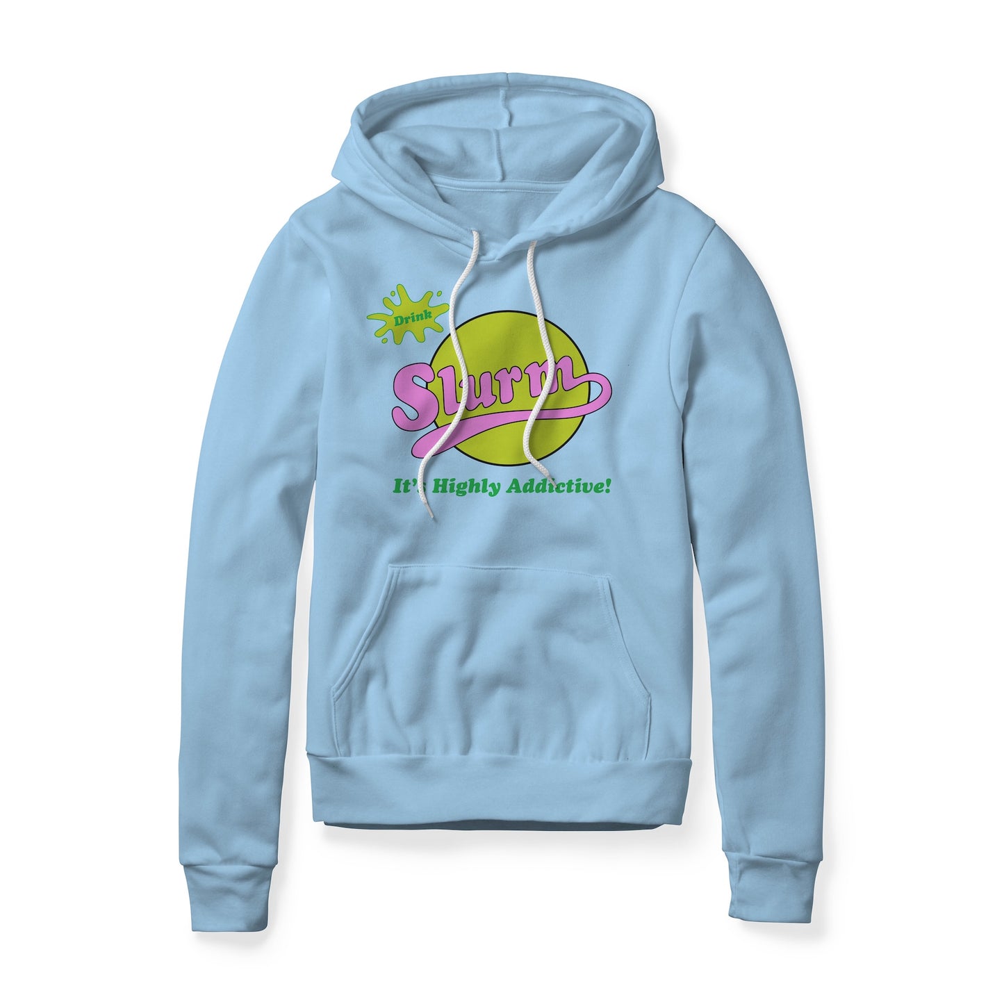 Slurm Logo : Futurama Show, Fleece Hoodie