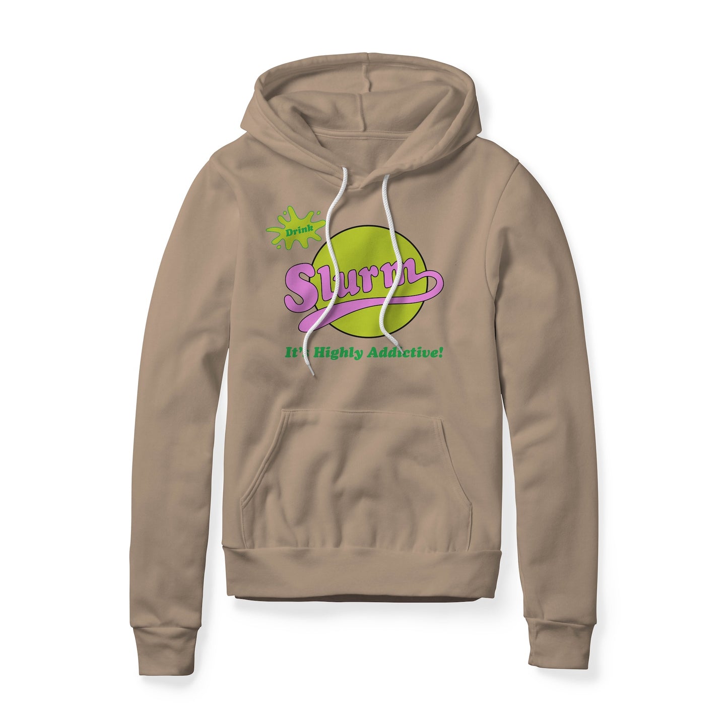 Slurm Logo : Futurama Show, Fleece Hoodie