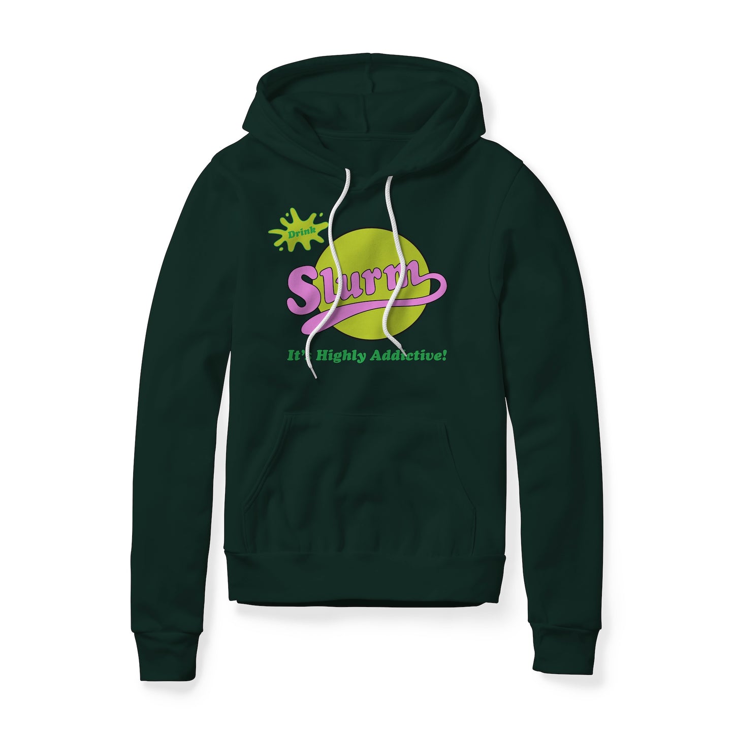 Slurm Logo : Futurama Show, Fleece Hoodie