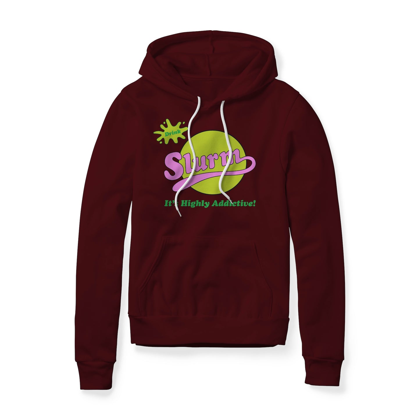 Slurm Logo : Futurama Show, Fleece Hoodie