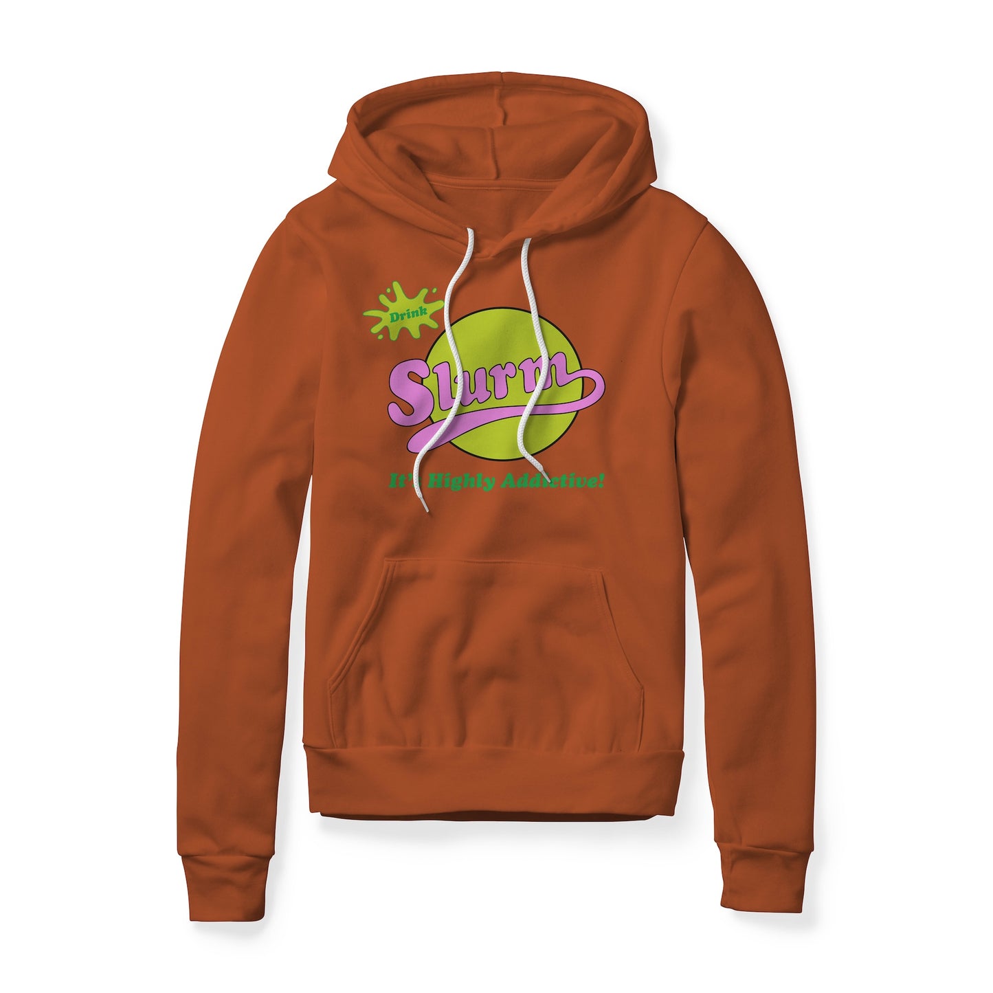Slurm Logo : Futurama Show, Fleece Hoodie