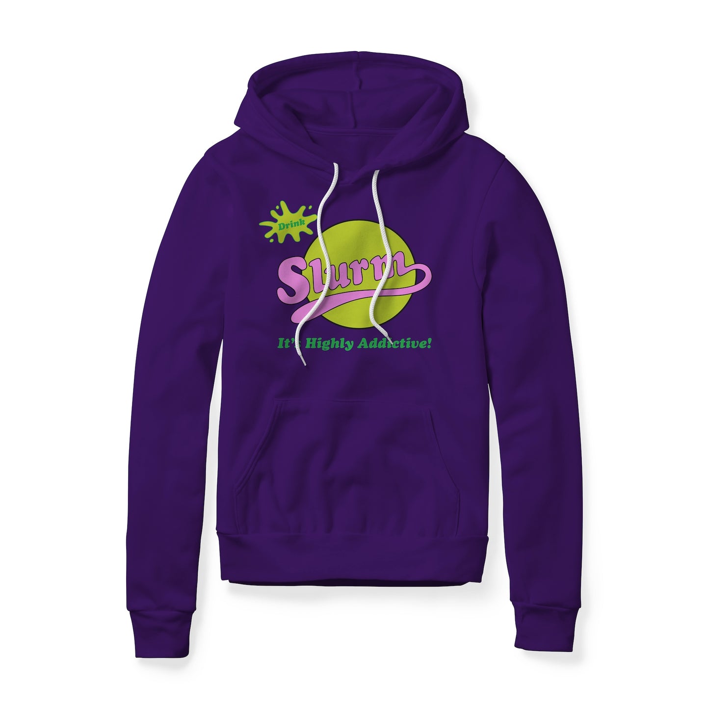 Slurm Logo : Futurama Show, Fleece Hoodie