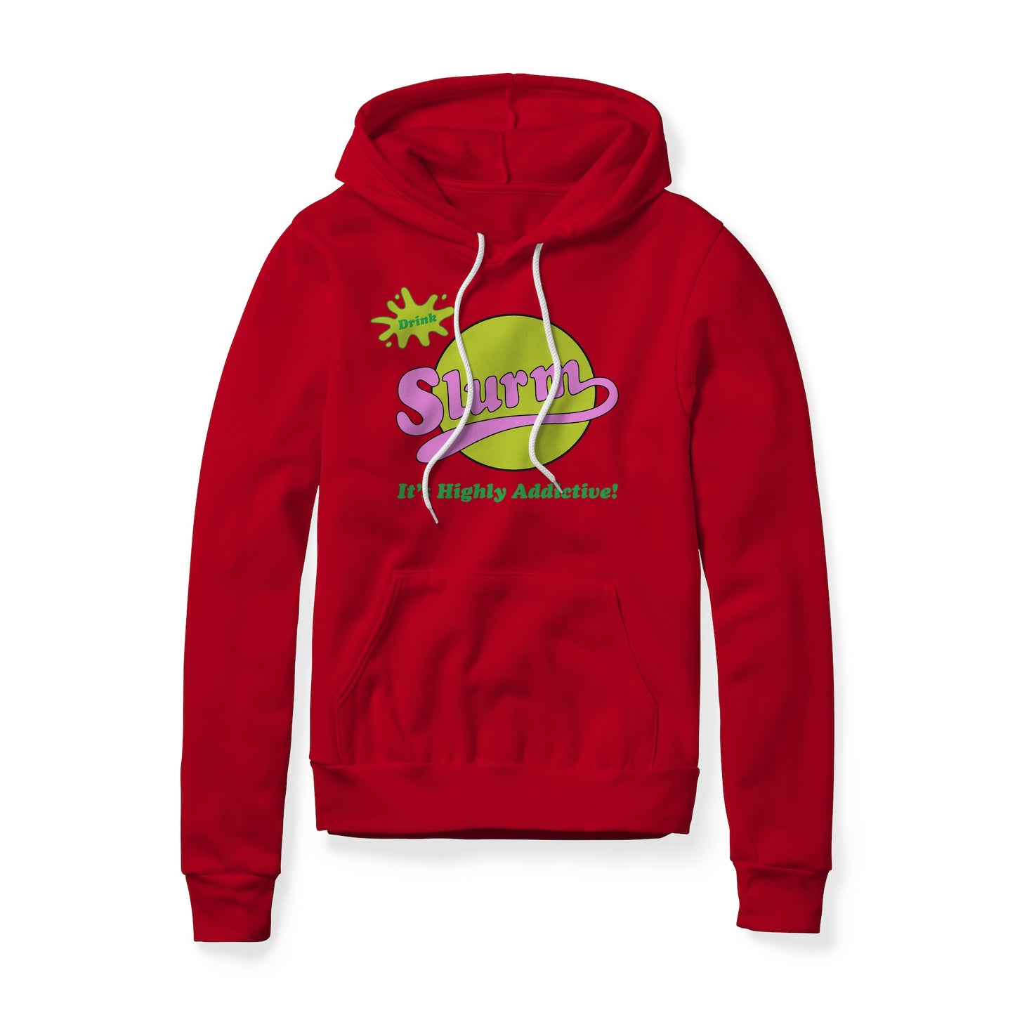 Slurm Logo : Futurama Show, Fleece Hoodie