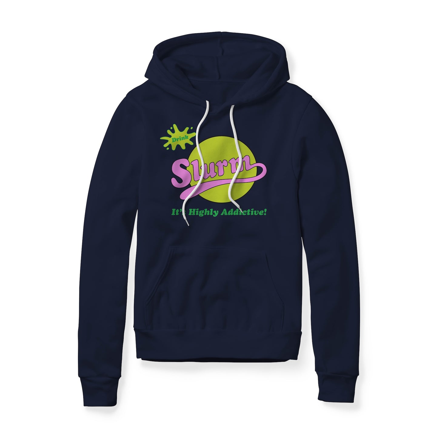 Slurm Logo : Futurama Show, Fleece Hoodie