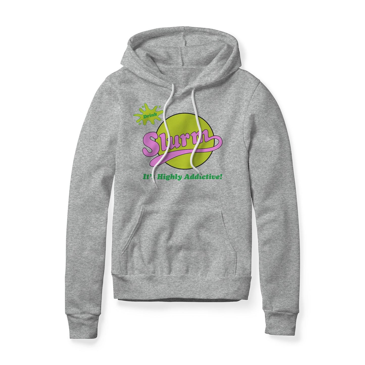 Slurm Logo : Futurama Show, Fleece Hoodie