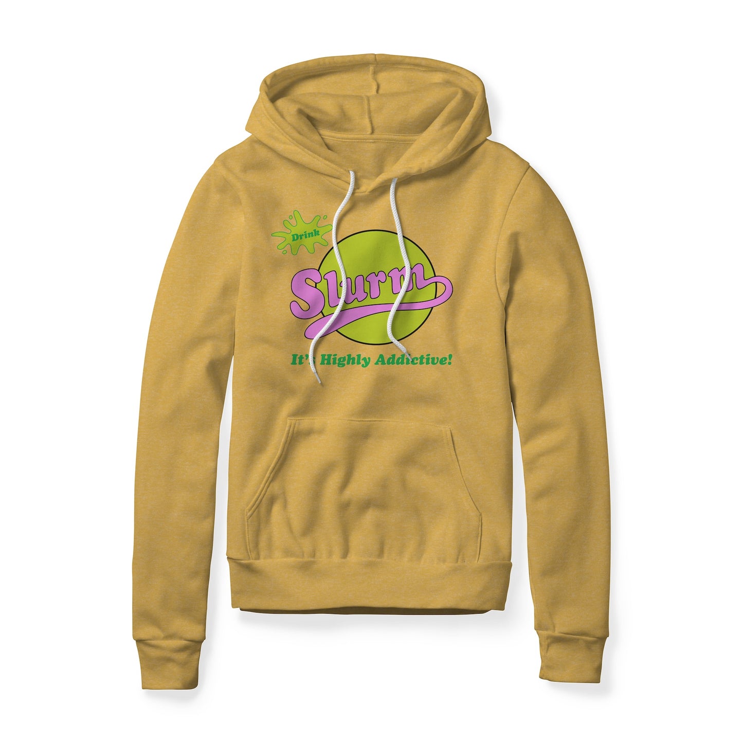 Slurm Logo : Futurama Show, Fleece Hoodie