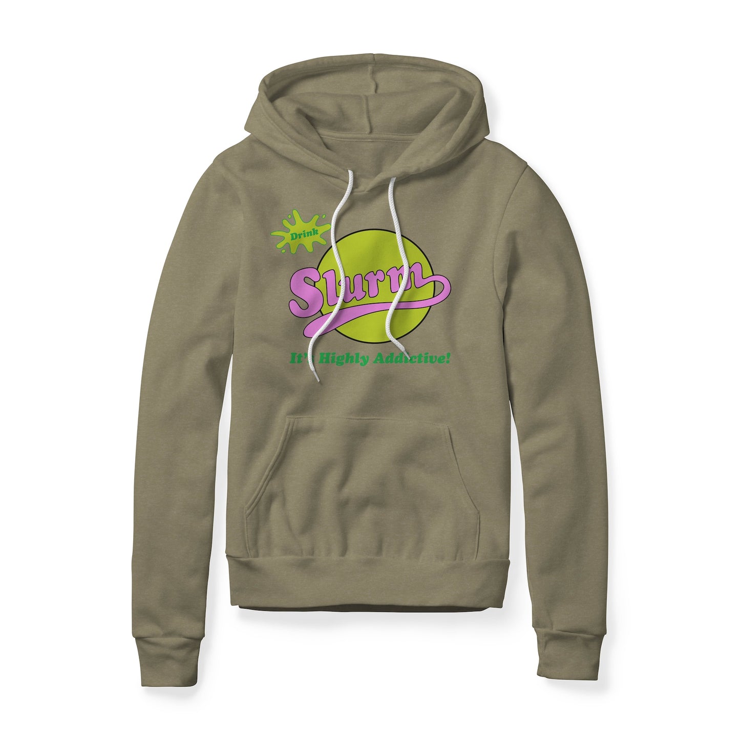 Slurm Logo : Futurama Show, Fleece Hoodie