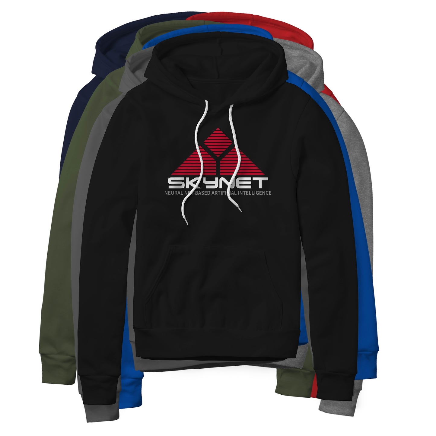 Skynet Logo : Terminator Movie, Fleece Hoodie