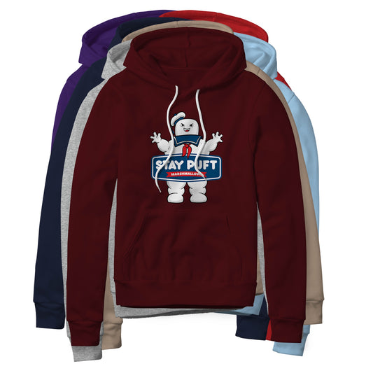 Stay Puft Marshmallows Logo (Evil) : Ghostbusters Movie, Fleece Hoodie