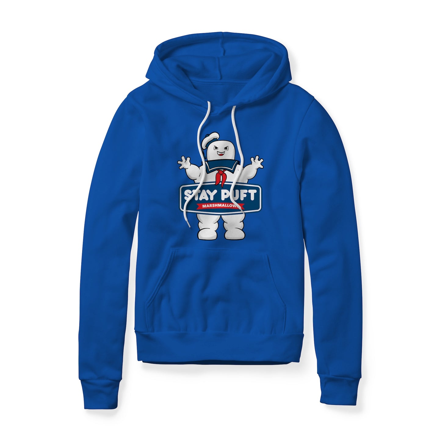 Stay Puft Marshmallows Logo (Evil) : Ghostbusters Movie, Fleece Hoodie