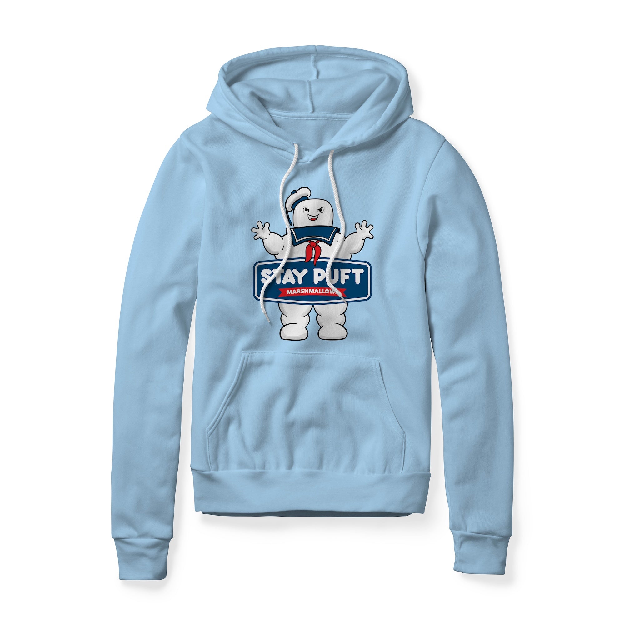Stay Puft Marshmallows Logo (Evil) : Ghostbusters Movie, Fleece Hoodie