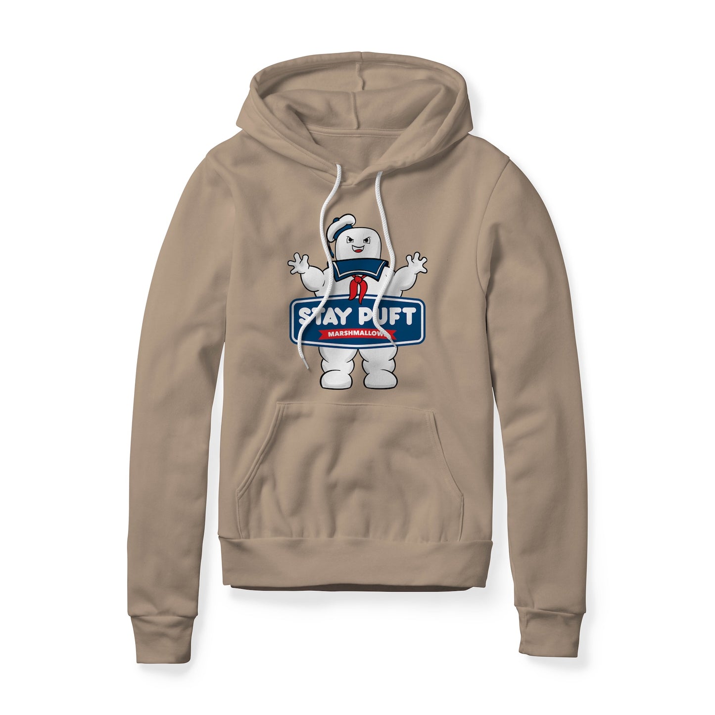 Stay Puft Marshmallows Logo (Evil) : Ghostbusters Movie, Fleece Hoodie