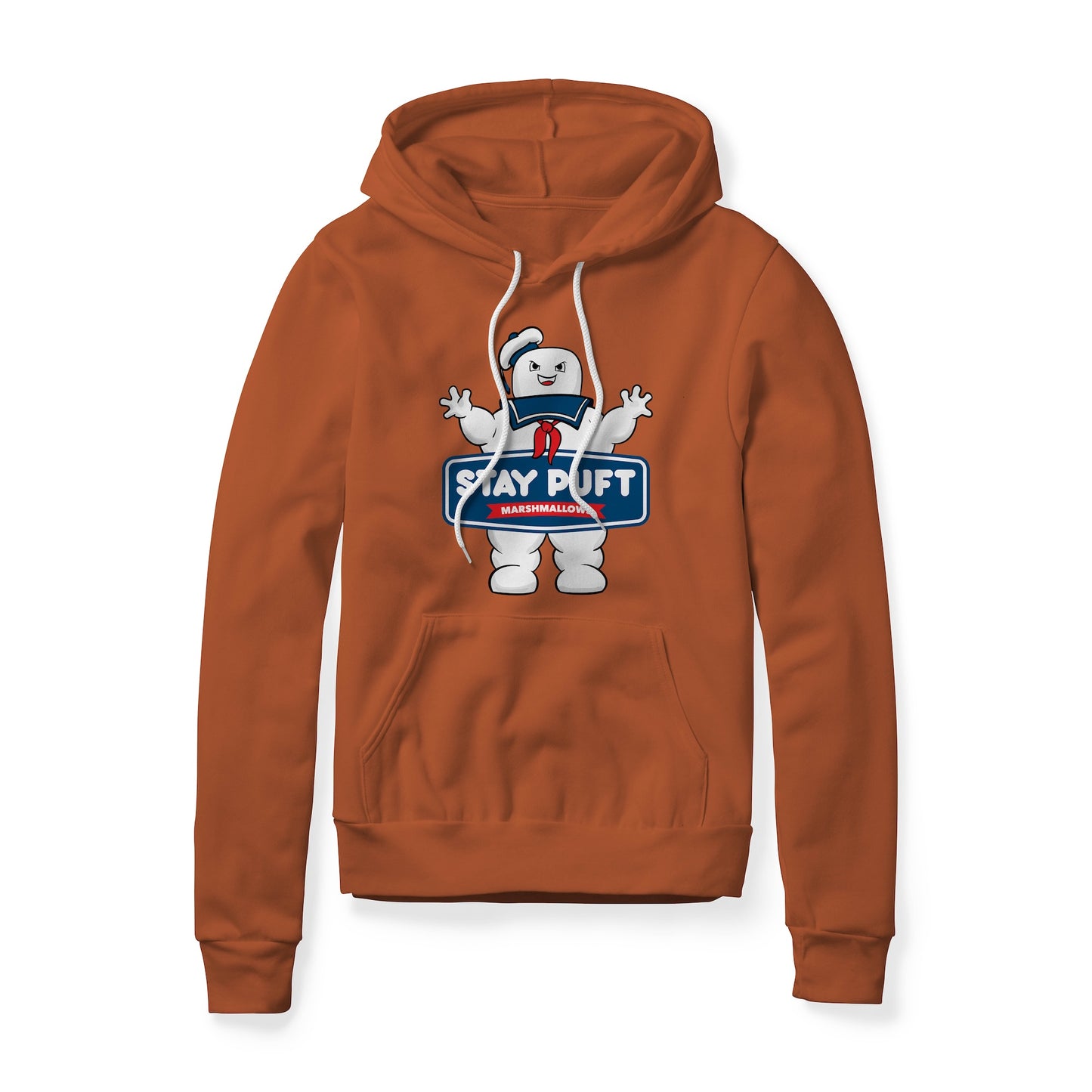 Stay Puft Marshmallows Logo (Evil) : Ghostbusters Movie, Fleece Hoodie