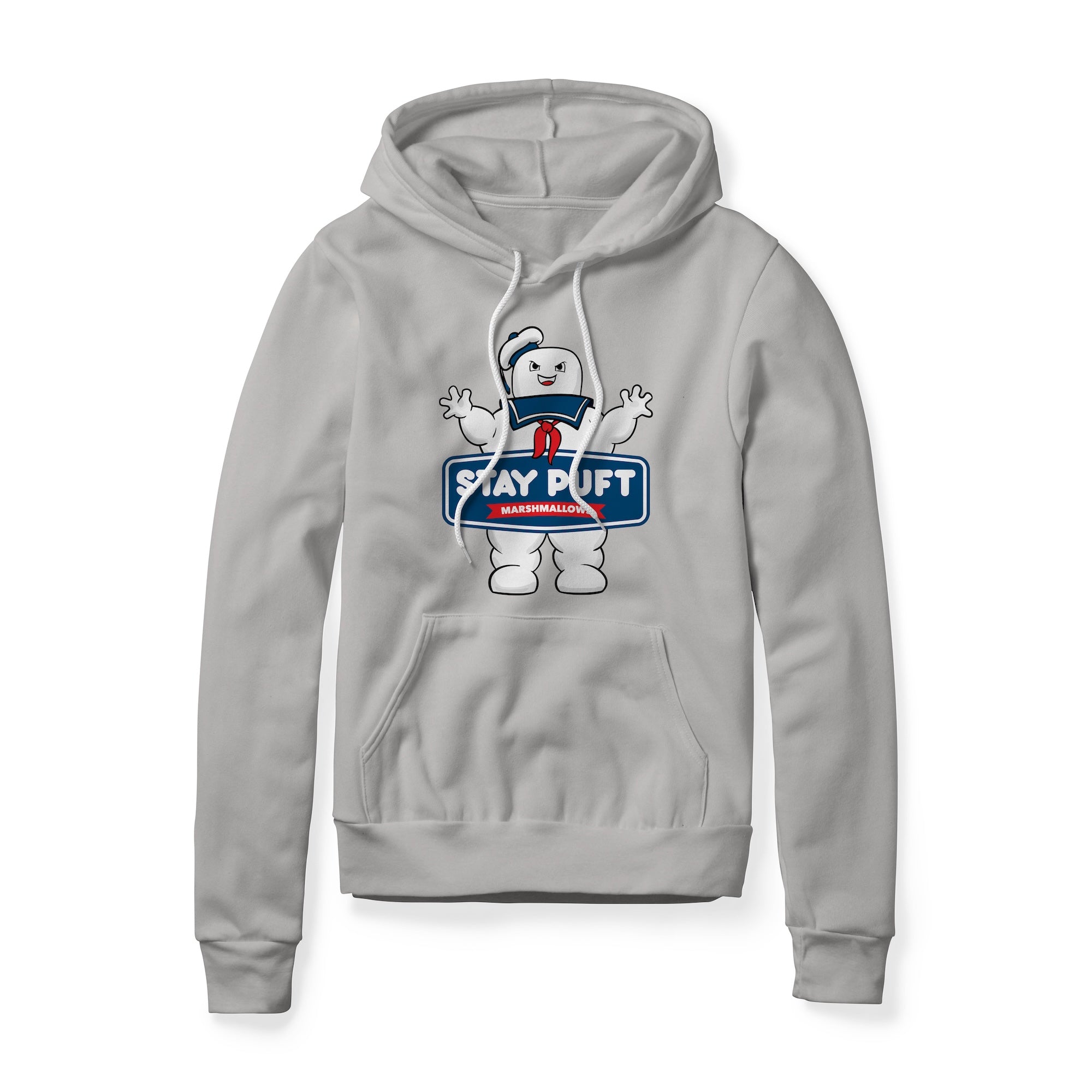 Stay Puft Marshmallows Logo (Evil) : Ghostbusters Movie, Fleece Hoodie