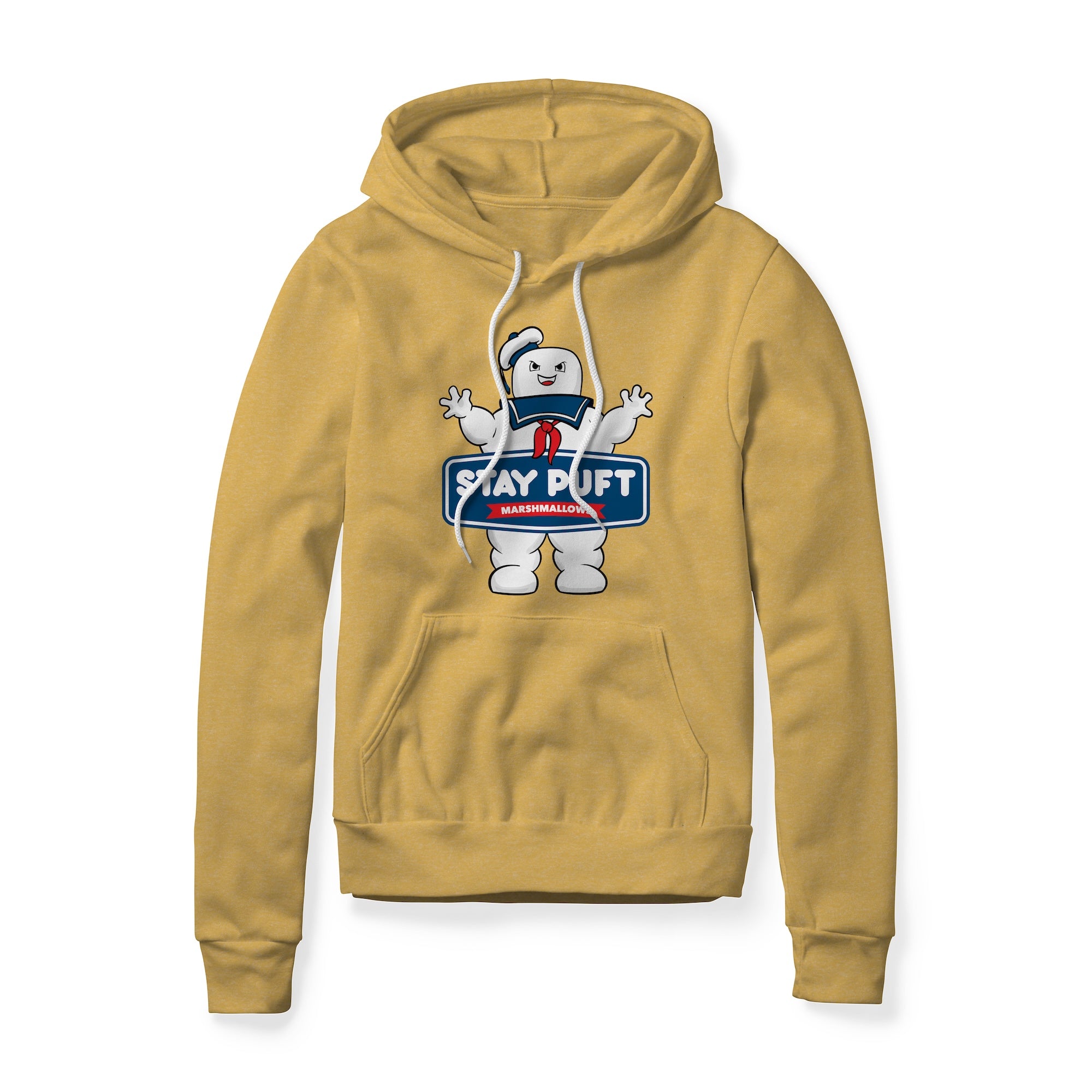Stay Puft Marshmallows Logo (Evil) : Ghostbusters Movie, Fleece Hoodie
