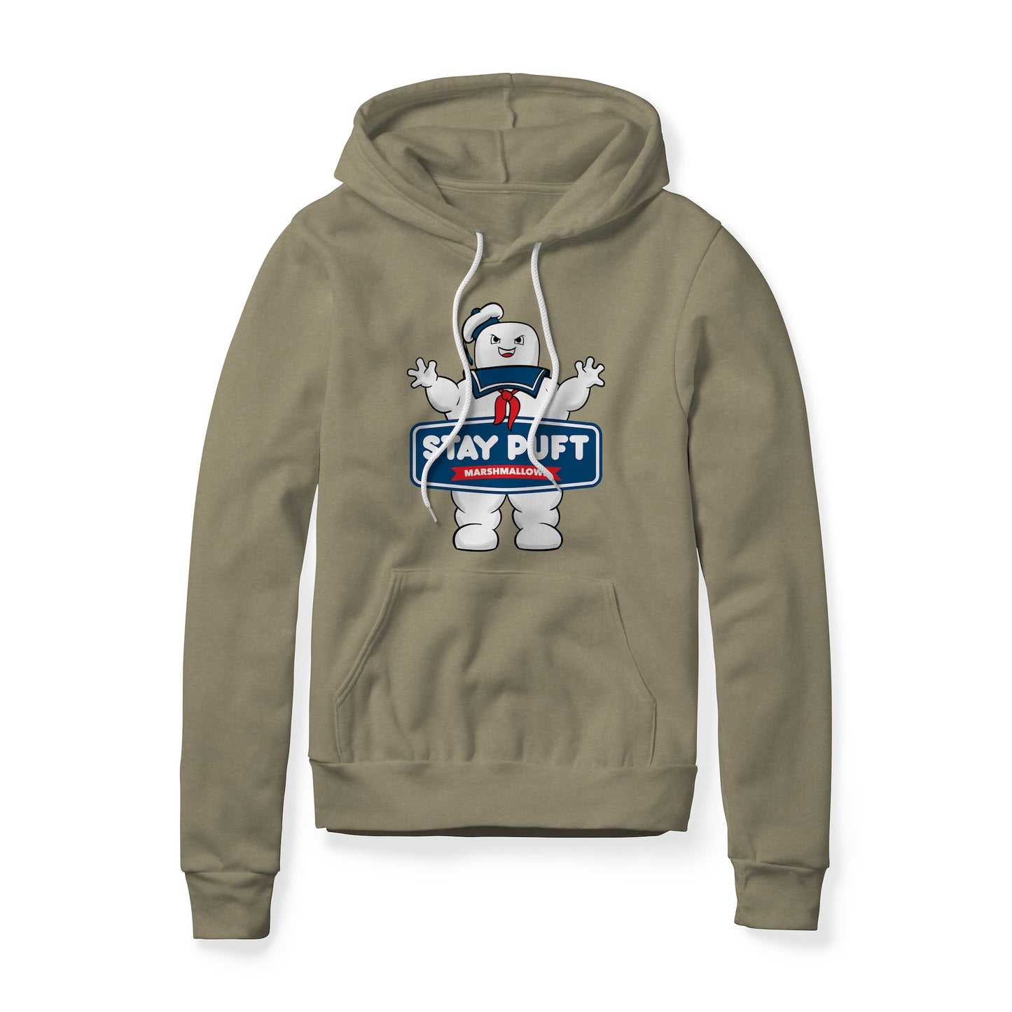 Stay Puft Marshmallows Logo (Evil) : Ghostbusters Movie, Fleece Hoodie