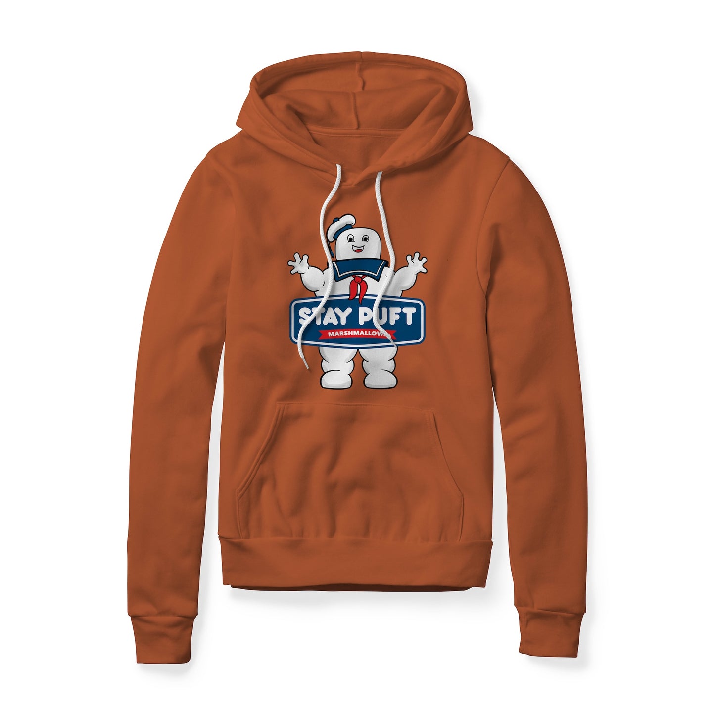 Stay Puft Marshmallows Logo (Good) : Ghostbusters Movie, Fleece Hoodie