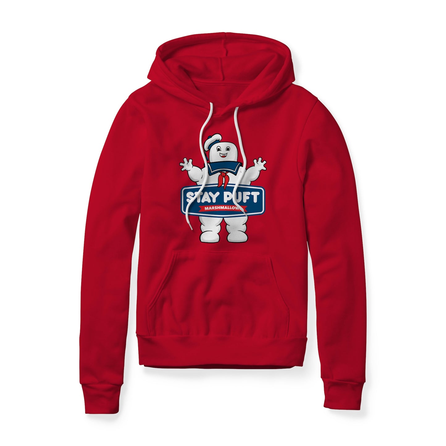 Stay Puft Marshmallows Logo (Good) : Ghostbusters Movie, Fleece Hoodie