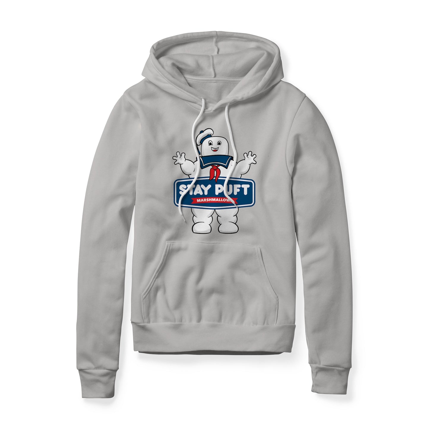 Stay Puft Marshmallows Logo (Good) : Ghostbusters Movie, Fleece Hoodie