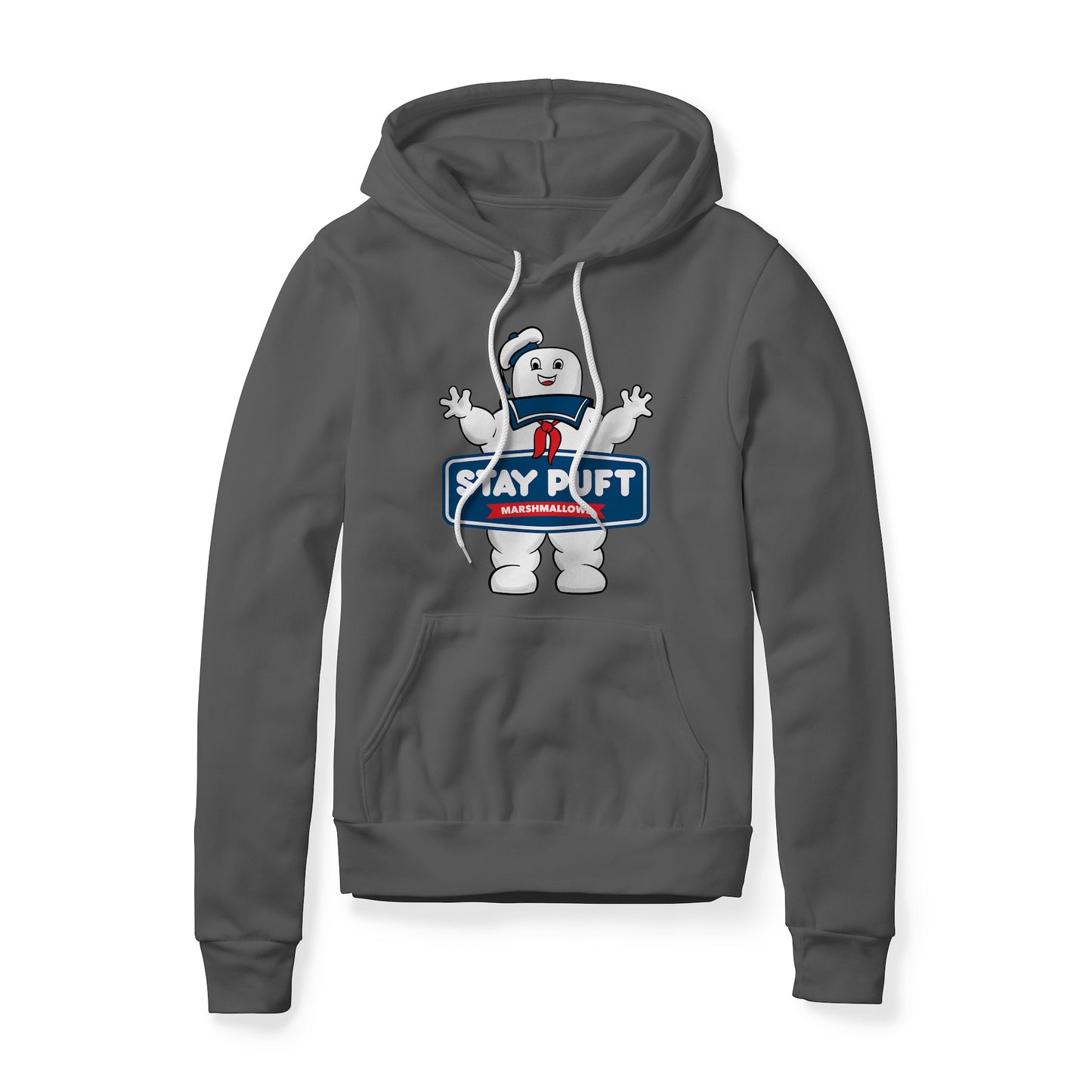 Stay Puft Marshmallows Logo (Good) : Ghostbusters Movie, Fleece Hoodie