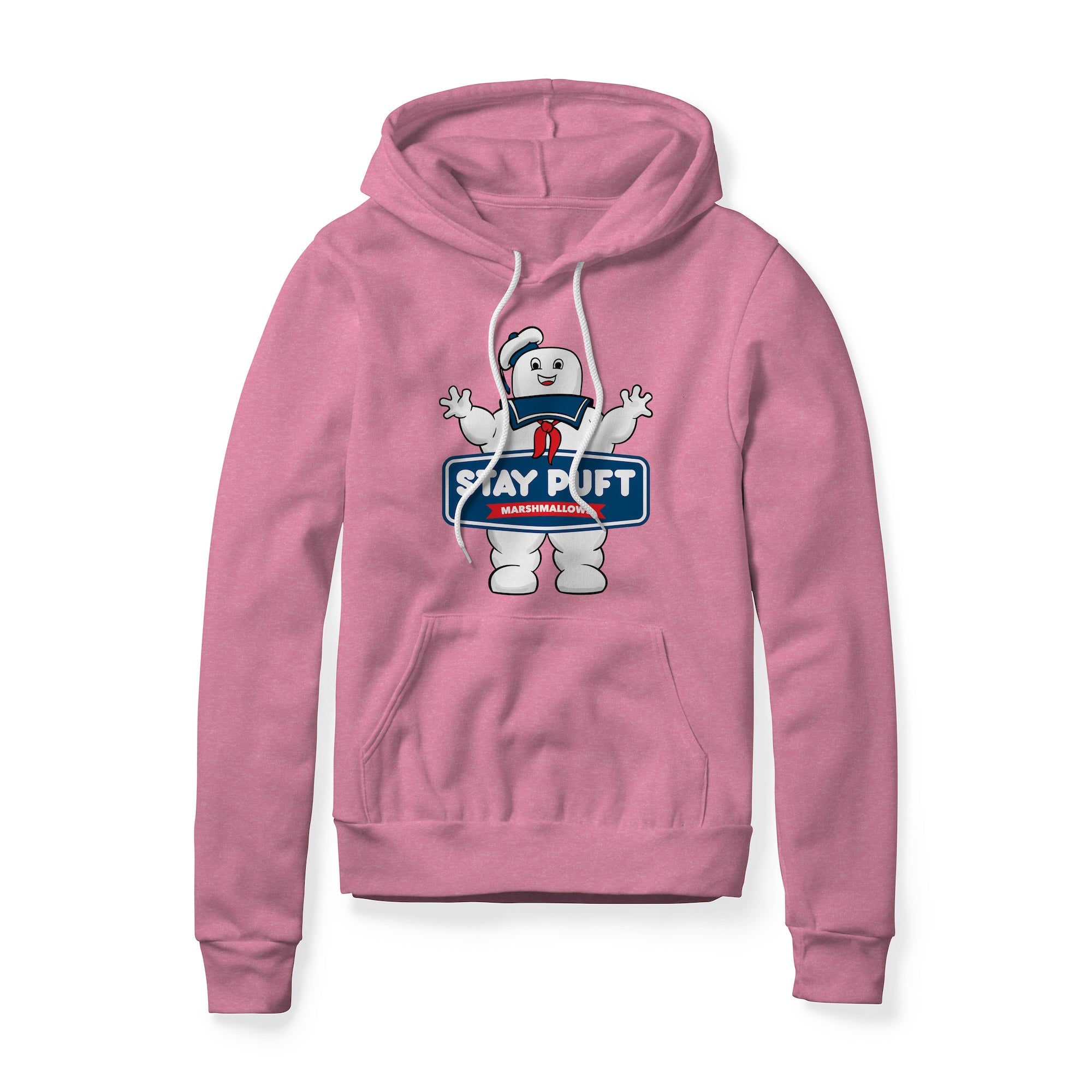 Stay Puft Marshmallows Logo (Good) : Ghostbusters Movie, Fleece Hoodie