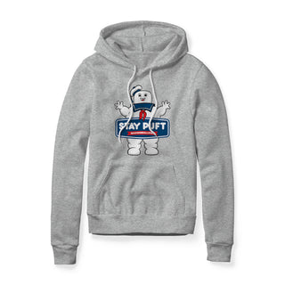 Stay Puft Marshmallows Logo (Good) : Ghostbusters Movie, Fleece Hoodie