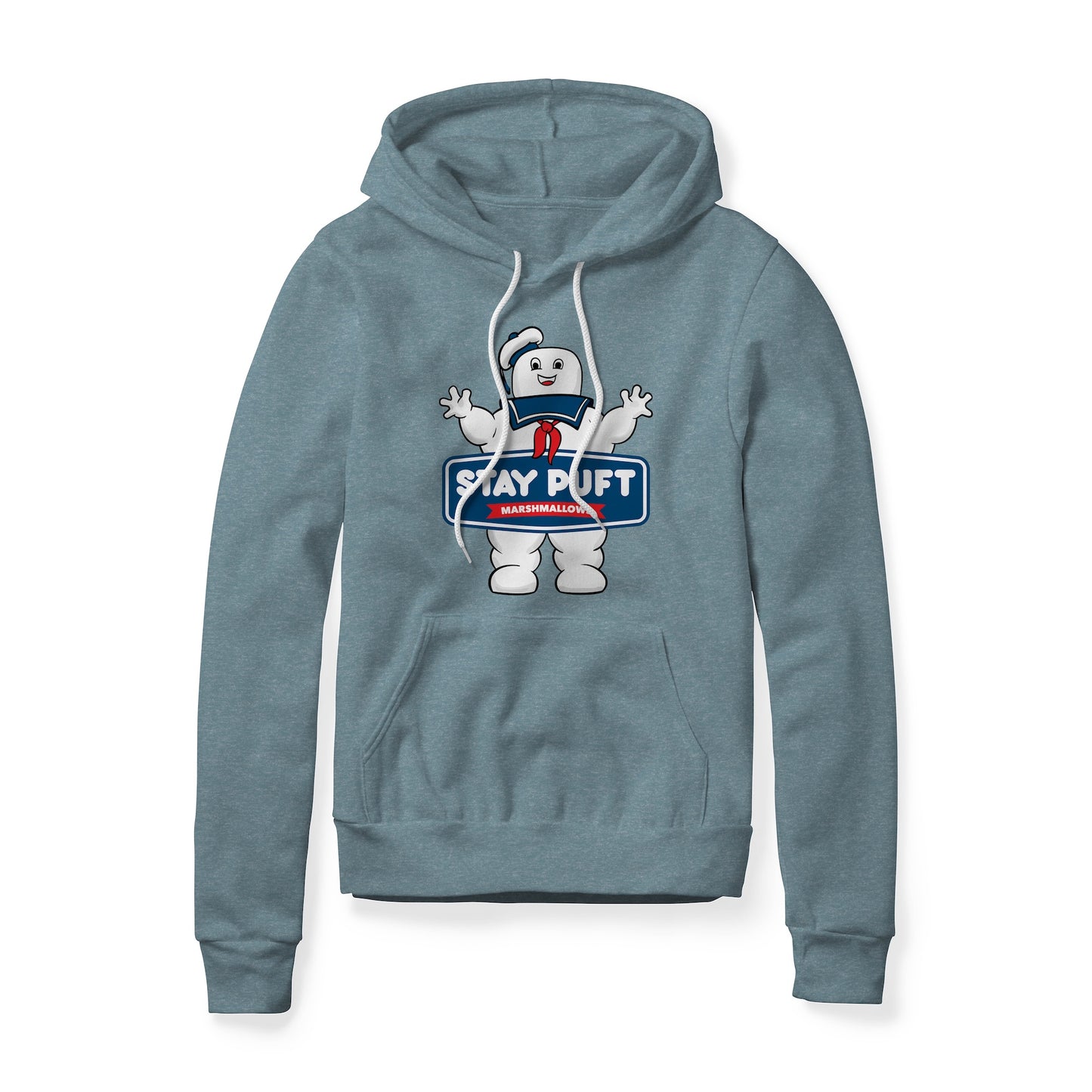 Stay Puft Marshmallows Logo (Good) : Ghostbusters Movie, Fleece Hoodie